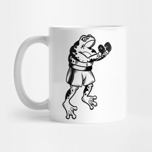 Boxer frog Mug